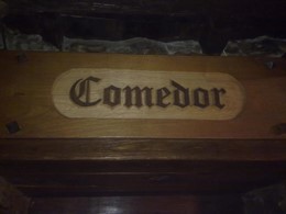 Rótulo-comedor